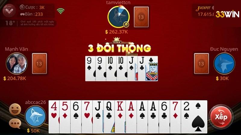 Cách đánh Tiến lên miền Nam