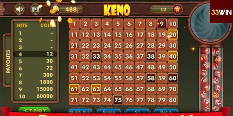 Cách đăng ký tham gia trò chơi keno
