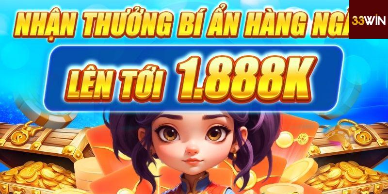Phần thưởng đa dạng khi tải app